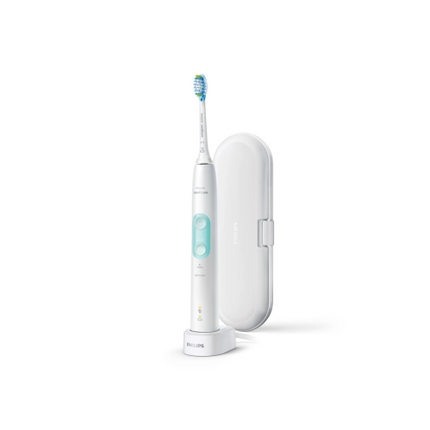 NEW Philips Sonicare ProtectiveClean 4700 Sonic Electric Toothbrush HX6481/11 WHITE/TEAL