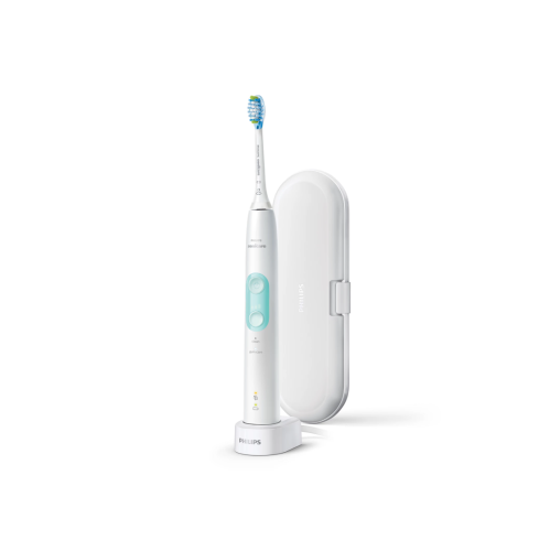 NEW Philips Sonicare ProtectiveClean 4700 Sonic Electric Toothbrush HX6481/11 WHITE/TEAL