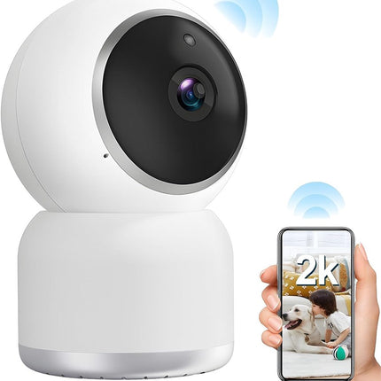 Molintell Security Camera Indoor Wireless WiFi 2K, Baby Monitor