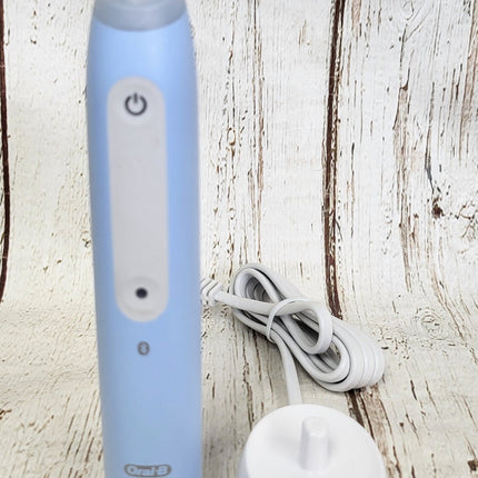 2X Oral-B iO Series 4 Electric Rechargeable Toothbrush Body ONLY - BLUE & WHITE