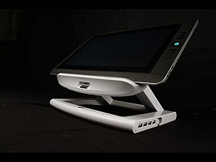 ZED-01W USB Cooling Laptop/Tablet Stand with Detachable 4 Port USB Hub & Silent Cooling Fan