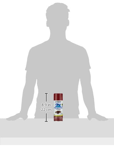 Rust-Oleum 249116 Painter's Touch 2X Ultra Cover Spray Paint, 340g Gloss Colonial Red