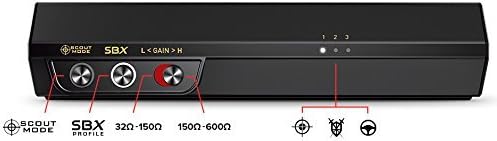 Creative Sound BlasterX G5 7.1 Headphone Surround HD Audio External Sound Card with Headphone Amplifier for Windows PC/Mac / PS4 / and Other Consoles