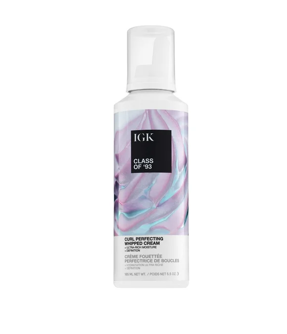 IGK Class of 93 Curl Perfecting Whipped Cream 165 ml / 5.5 oz