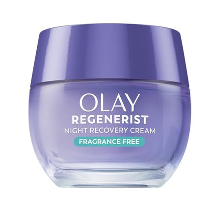 Olay Face Moisturizer, Anti-Aging Night Cream for Women Fragrance-Free 50 mL