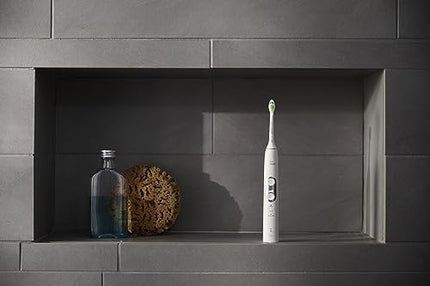 Philips Sonicare Protectiveclean 6100 Rechargeable Electric Toothbrush, Whitening, White, HX6877/21