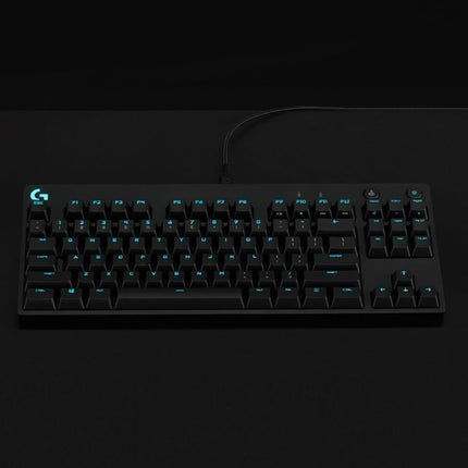 Logitech G PRO Mechanical Gaming Keyboard, Ultra Portable Tenkeyless Design, Detachable Micro USB Cable, 16.8 Million Color LIGHTSYNC RGB Backlit Keys