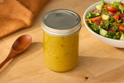 2-PACK Ball Wide Mouth Pint Mason Jars with Lids & Bands | 16-oz