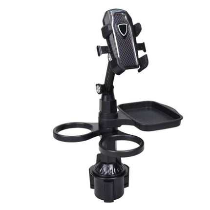 Holder and Cup Holder and Mobile Phone Stand 3 in 1 Adjustable Stand Car Drink Holder Multifunctional Universal (code:9290) - By Rana Store