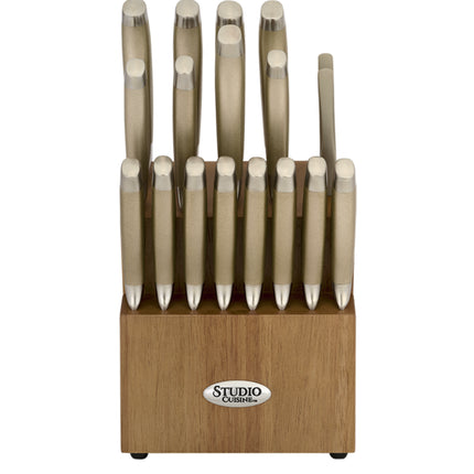 Studio Cuisine™ 18 Piece Peened Knife Block Set 71821