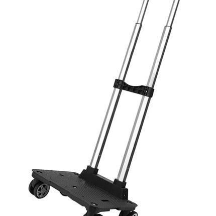 Yinanstore Luggage Cart Backpack Trolley Airplane Wheels Durable Hand Truck Luggage Cart with Wheels for Shopping Moving Teens Children four wheeled