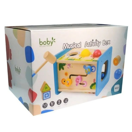 Boby Wooden Musical Activity Box