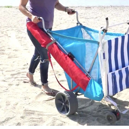 Seina Sand Cruiser - Steel Framed Collapsible Versatile Garden Cart (SSC-100)