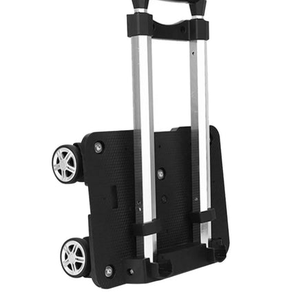 Yinanstore Luggage Cart Backpack Trolley Airplane Wheels Durable Hand Truck Luggage Cart with Wheels for Shopping Moving Teens Children four wheeled