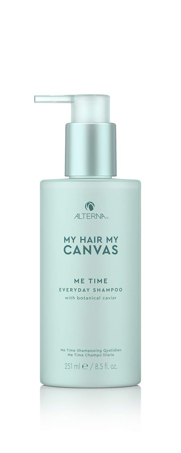 Alterna 251ml My Hair My Canvas Me Time Everyday Vegan Color-Safe Shampoo | Moisturizing & Enhances Hair Shine | Sulfate & Paraben Free