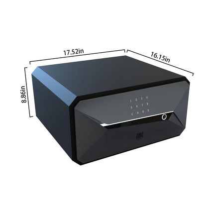 BOFON Y-Series Home 1.45 Cubic Fingerprint Smart Safe Box Security Box with Key