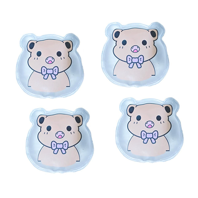 Reusable Heat Packs, Cartoon Warm Hands Treasure, Hand Warmers, Reusable Hand Warmers, Heating Packs, Hot Compress, Hand Click on Body Gel Heater (Heart)