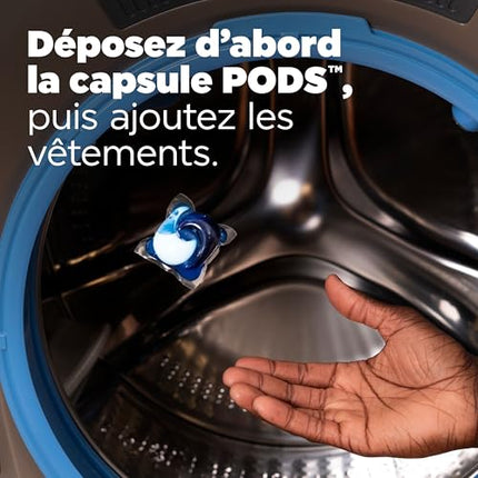 Tide Hygienic Clean Power PODS Laundry Detergent Pacs Original Scent Removes Visible and Invisible Dirt, 45 Count