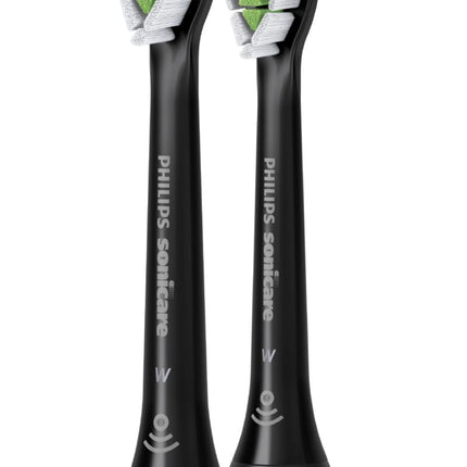 Philips Sonicare DiamondClean Replacement Brush Heads, Black, 2 Pack, HX6062/90