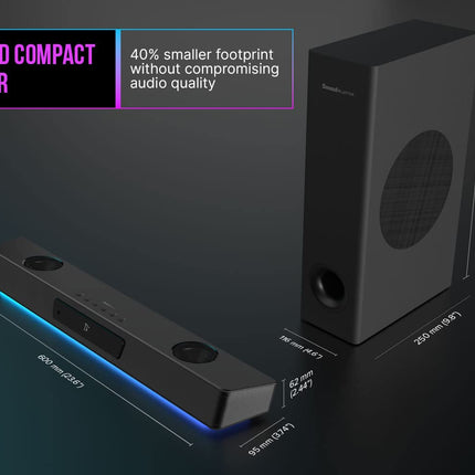 Creative Sound Blaster Katana V2X RGB Gaming Soundbar