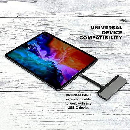 HyperDrive Duo 7-in-2 Hub - USB-C for MacBook Pro/Air - (HD28C-Gray)