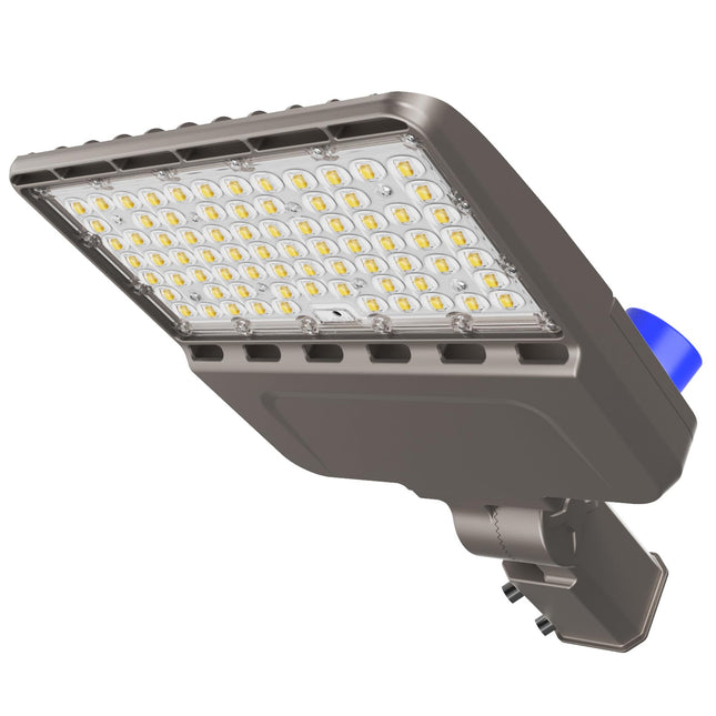 JC-LGL Parking Lot Light, 200W LED Shoebox Light with 28000LM 5000K Daylight, IP65 Waterproof Dusk to Dawn LED Parking Lot Light with Slip Fitter, Outdoor Street Light for Parking Lot Sports Stadium