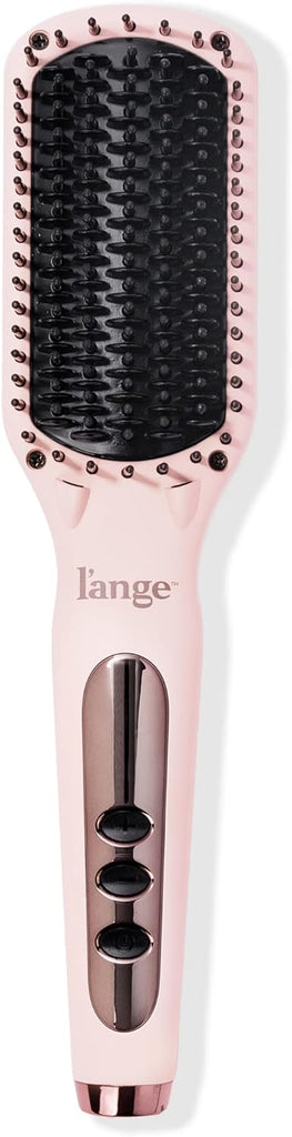 (Open Box)Lange L'ange Le Vite Hairbrush Straightener Blush Rose Styling Brush