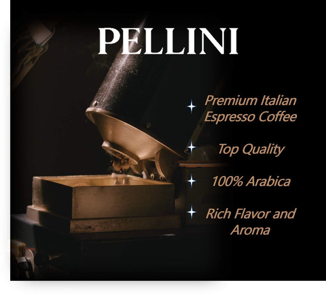 Pellini 10 Capsules Luxury Espresso Coffee Capsules | 100% Arabica | Single Serve (SUPREMO-MILD (SILVER)