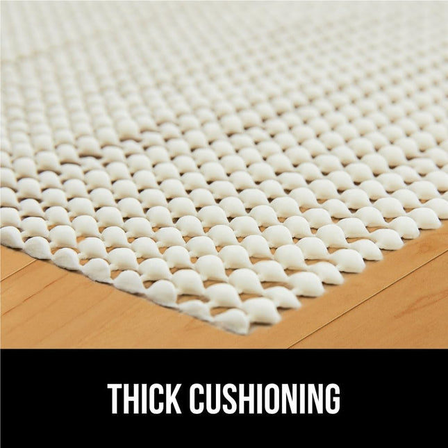Kenton Grey Non Slip Rug Pads - Rug Mats Gripper for Under Hardwood Floors Protector Mat