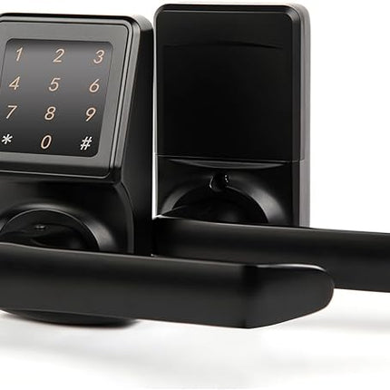 Keyless Door Lock with Touchscreen Keypad, Easy Installation, Battery Reminder