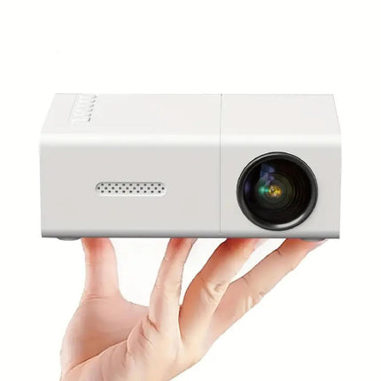 Mini Projector,Small Projector for Home,Household Portable LED Projector 1080p HD Outdoor Movie Projector with Remote Control for Home Bedroom Theater
