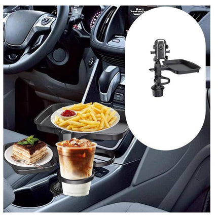 Holder and Cup Holder and Mobile Phone Stand 3 in 1 Adjustable Stand Car Drink Holder Multifunctional Universal (code:9290) - By Rana Store