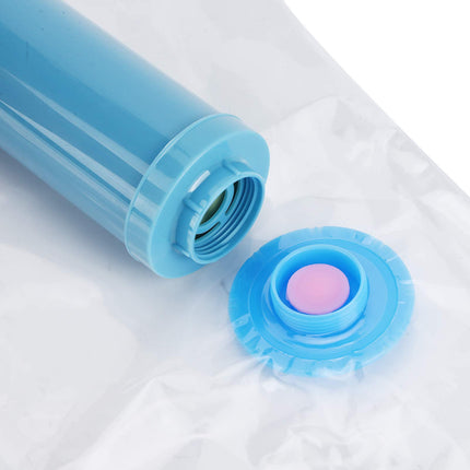 Vacuum Compressed Bag, 6 Pack Vacuum Storage Bags with Hand Pump