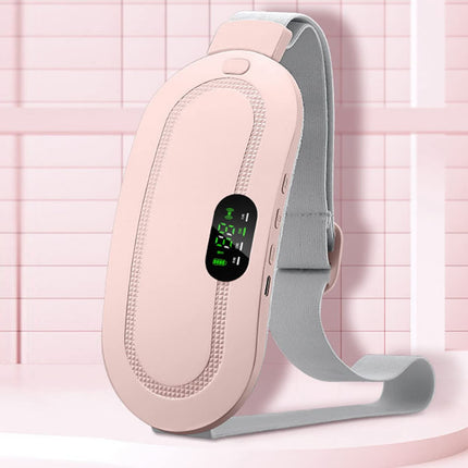 Portable Menstrual Heating Pad 4 Gears Reduce Pain Waist Cramp Support Heating Belt for Uterus Stomach Back or Belly Heating Pad for Women and Girl Ideal for Girlfriend