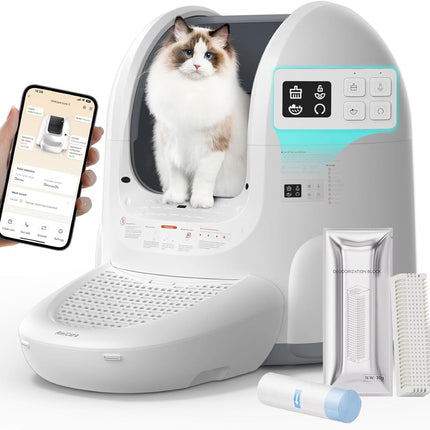 Amicura Self Cleaning Cat Litter Box Cura 2 NEW OPEN BOX