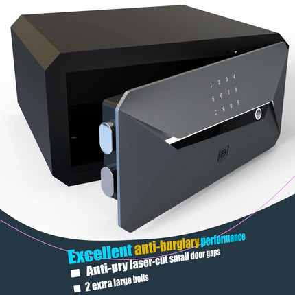 BOFON Y-Series Home 1.45 Cubic Fingerprint Smart Safe Box Security Box with Key