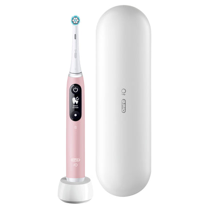 Oral-B iO Series 6 Gentle Clean Electric Toothbrush Pink. Handle, Charger and Headbrush Onluy