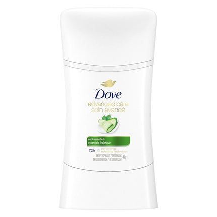 DOVE Women's Advanced Care Antiperspirant Stick Cool Essentials, 45g
