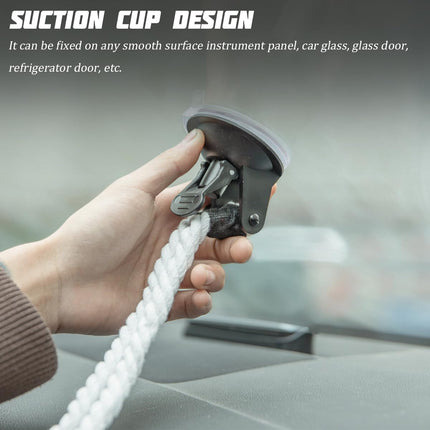 TSUGAMI Hat Mounts for Car, Vehicles Cowboy Hat Handmade Rope Holder Rack with Suction Cup for Dash Seat, Automotive Interior Hanger Accessories, Universal for SUV, Truck, RV