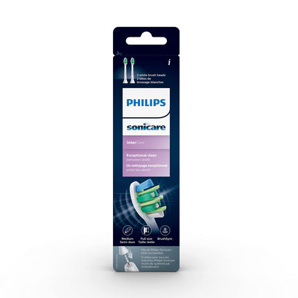 Philips Sonicare Specialty Intercare Replacement Brush Heads, White, HX9002/92