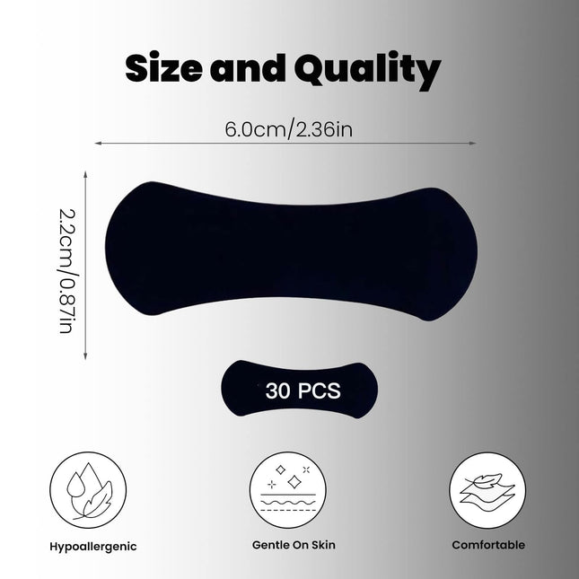 MIRORA 30PCS Anti Snore Nasal Strips Comfortable and Fast-Acting Strips for Snoring Relief & Athletic Performance