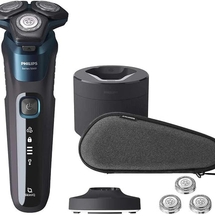 Philips Shaver Series 5000 Wet & Dry Electric Shaver with Quick Cleaning Pod  S5889/94
