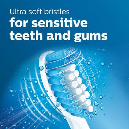 Philips Sonicare ProResults Sensitive Replacement Brush Heads, 3 Pack, HX6053/64