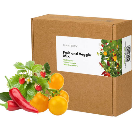 Click and Grow Smart Fruit and Veggie Plant Pod Mix, 9-Pack