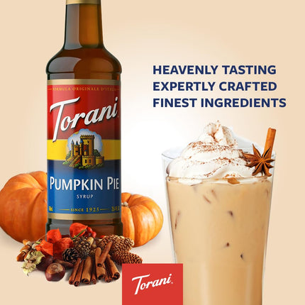 Torani Pumpkin Pie Flavour Syrup 750 Milliliter