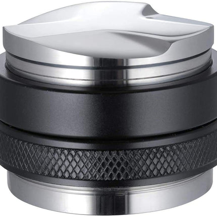 MIDOGAT Coffee Distributor & Tamper Espresso Distributor Dual Head Stainless Steel Coffee Tamper, Depth is Adjustable Both Sides (58mm)