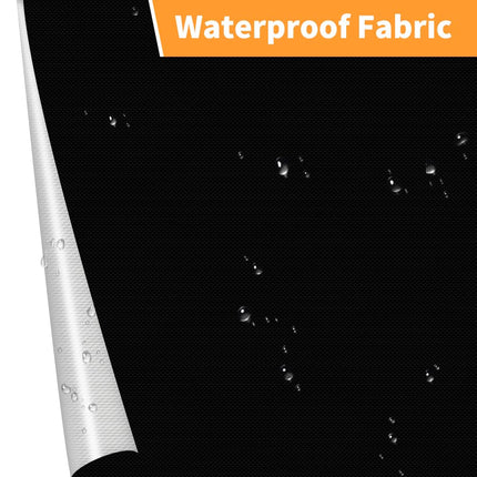 SEEYE Portable 149W x 200H cm Window Covering Blackout Blinds/Shades, No Drill Temporary for Baby, Nursery, Dorm, Travel RV