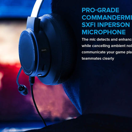 Creative SXFI AIR Gamer USB-C Gaming Headset with Bluetooth 4.2