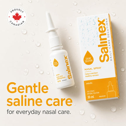Salinex Adults Congested & Itchy Noses Daily Nasal Care for Allergy & Cold Relief, 30 mL