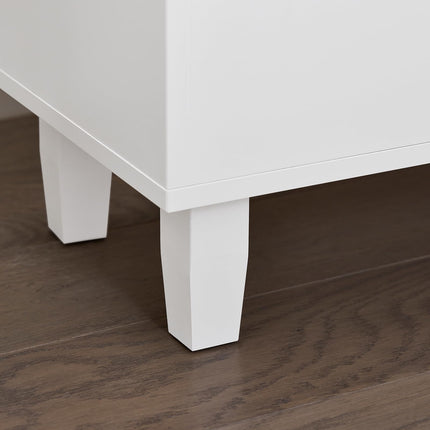 SoBuy Bedside Table Nightstand Side Table End Table Sofa Table Lamp Table for Living Room,Bedroom,White